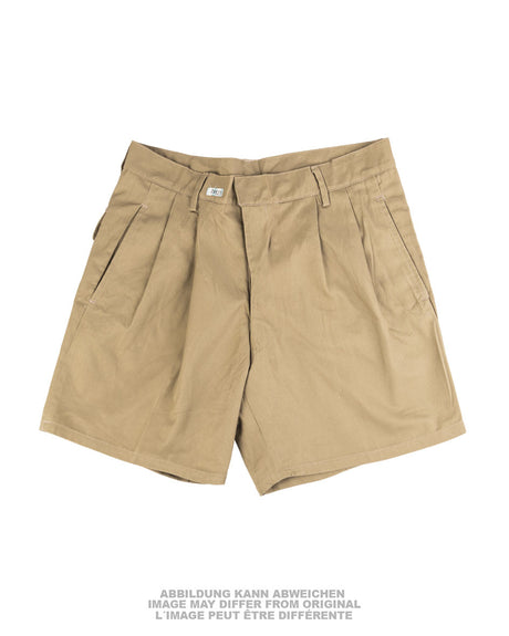 Short en coton de l'armée italienne, surplus militaire d'occasion, lot de 10