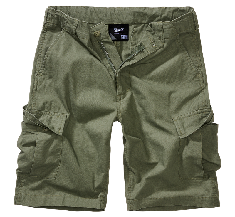 Short enfant Brandit BDU en coton ripstop six poches et tour de taille réglable