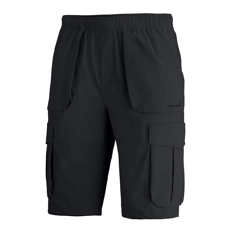 Short fonctionnel Pentagon Arden en nylon extensible 165 g/m² à taille élastique