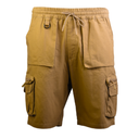 Short tactique Mil-Tec Urban Explorer en coton ripstop avec sept poches et ceinture élastique