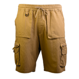 Short tactique Mil-Tec Urban Explorer en coton ripstop avec sept poches et ceinture élastique