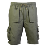 Short tactique Mil-Tec Urban Explorer en coton ripstop avec sept poches et ceinture élastique