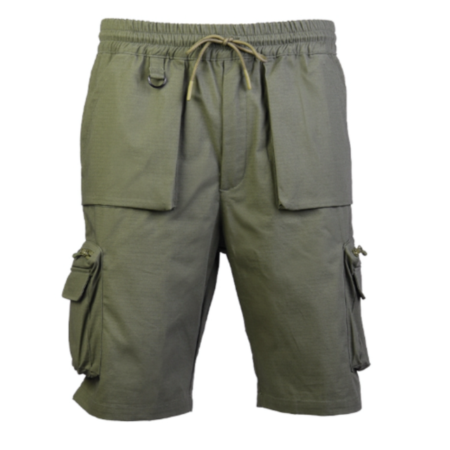 Short tactique Mil-Tec Urban Explorer en coton ripstop avec sept poches et ceinture élastique