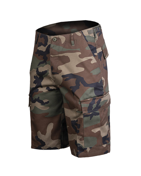 Short tactique Mil-Tec en polycoton 80/20 avec six poches et tour de taille réglable