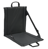 Siège pliant Brandit Foldable Seat 40 x 38 cm dossier inclinable et poche filet double