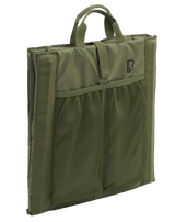 Siège pliant Brandit Foldable Seat 40 x 38 cm dossier inclinable et poche filet double