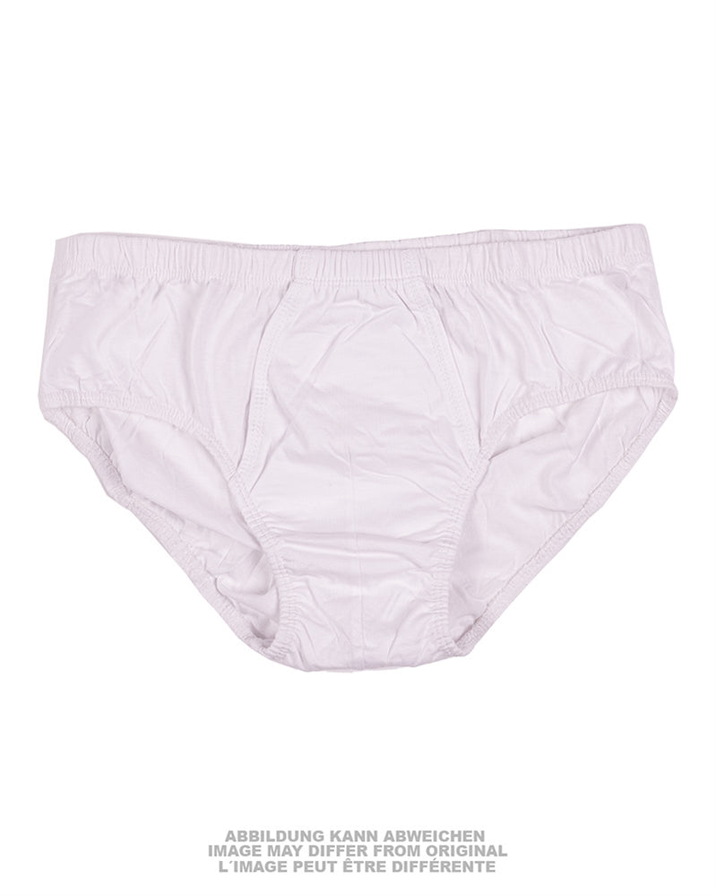 Slip de dotation de l'armée belge en pur coton, stock ancien jamais porté, lot de 20