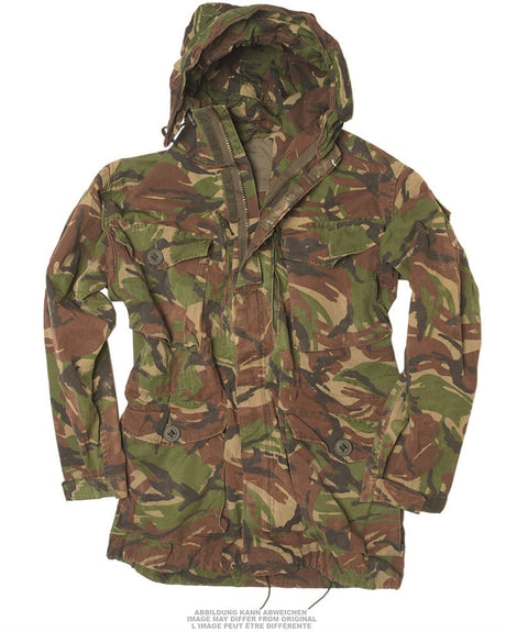 Smock de combat britannique, veste longue de surplus militaire d'occasion, lot de 5