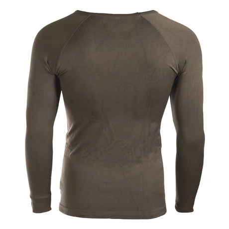 Sous-couche thermorégulatrice Mil-Tec Sport manches longues en nylon et élasthanne