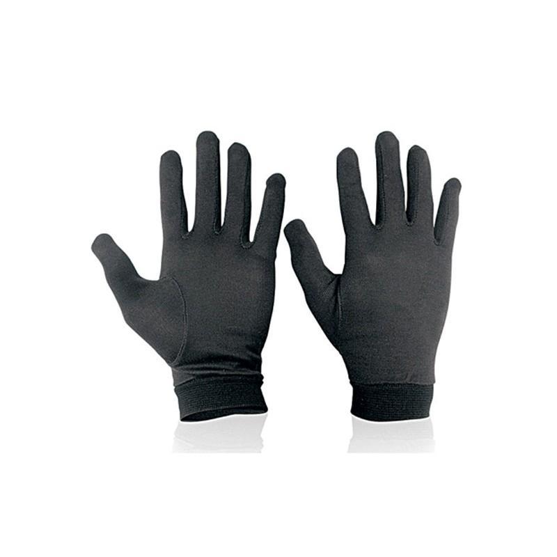 Sous - gants en soie Estex - Noir - Welkit.com