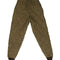 Sous-pantalon matelassé grand froid de l'armée tchèque, surplus d'occasion, lot de 10