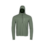 Sous-veste à capuche Eberlestock Lochsa Merino 300 g/m² en laine mérinos avec glissière 1/4