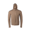 Sous-veste à capuche Eberlestock Lochsa Merino 300 g/m² en laine mérinos avec glissière 1/4