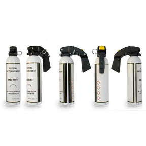 Spray lacrymogène d'entraînement gel inerte
