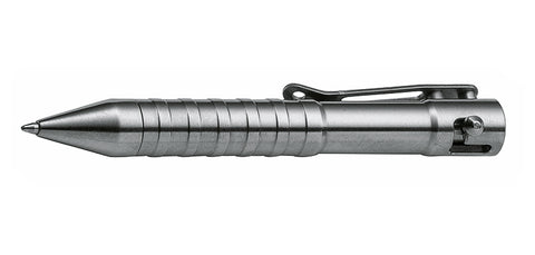 Stylo tactique Boker Plus K.I.D cal .50 Titane lame 109 mm