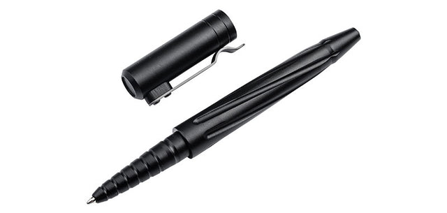 Stylo tactique Boker Plus Twista en aluminium 6061-T6 de 13,4 cm avec brise-vitre