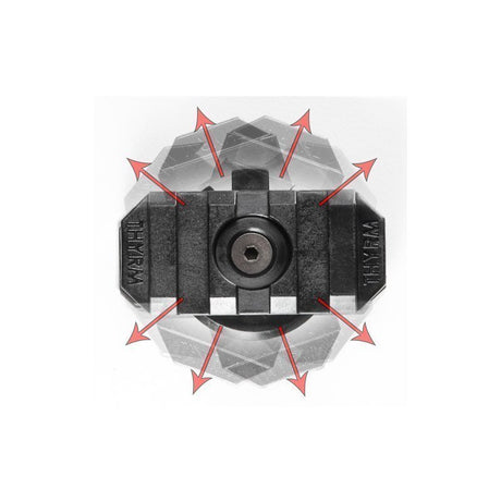 Support de lampe pour casque Thyrm VariArc à rail Picatinny 1913 rotation sur 360 degrés