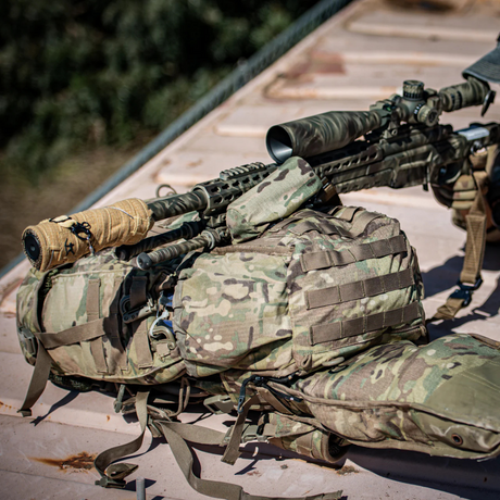 Support de tir montable sur sac Eberlestock Shooting Rest Multicam