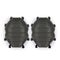 Sur-genouillère XTU Combat 5.11 Tactical coque plastique quatre points fixation