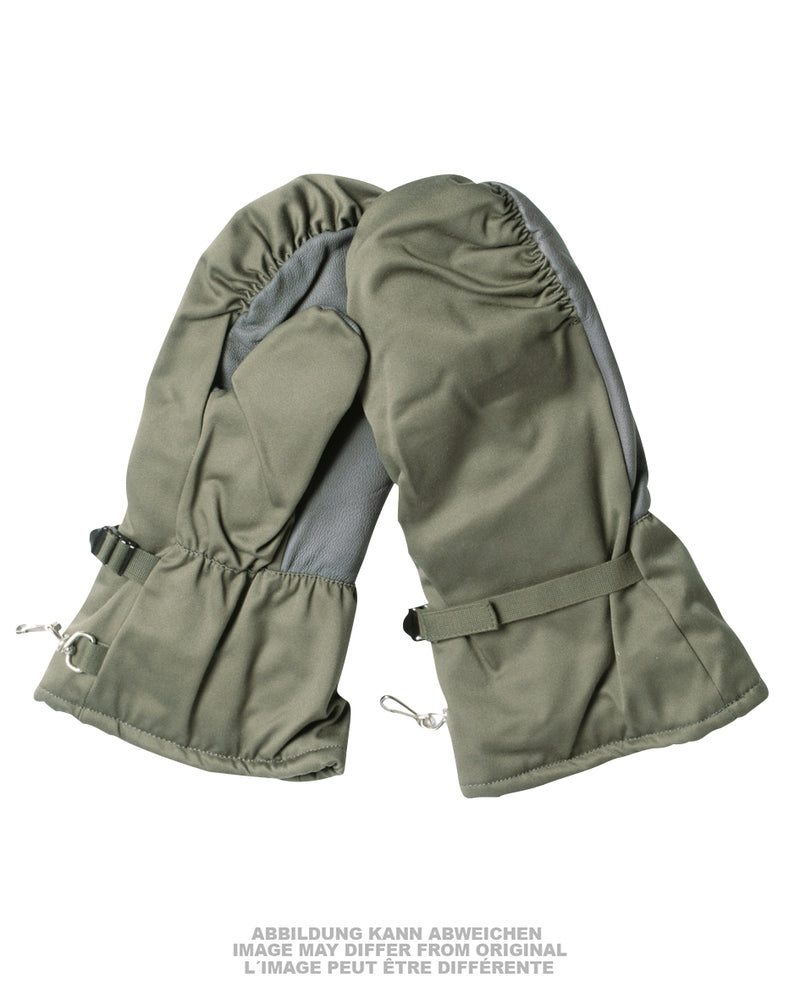 Sur-moufles contre le froid de la Bundeswehr, surplus militaire d'occasion