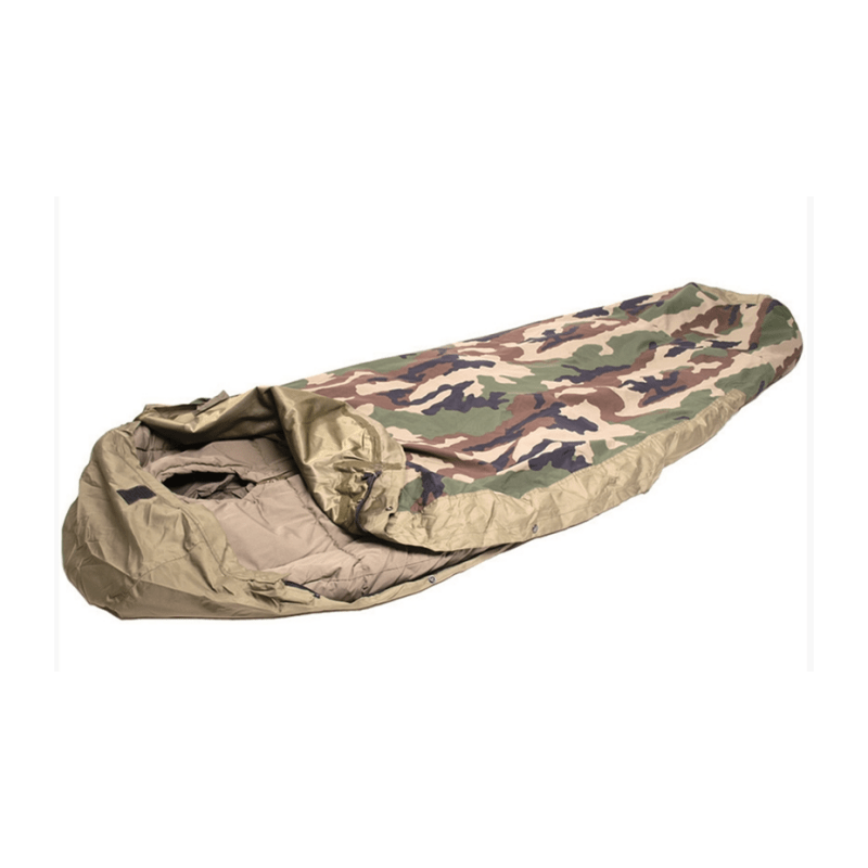 Sur-sac de couchage Mil-Tec modulaire laminé 3 couches colonne d'eau 5 000 mm respirabilité 500 g/m²/24h