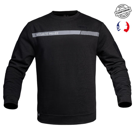 Sweat A10 Equipment SÉCU-ONE Sécurité Privée en 65 % polyester 350 g/m²