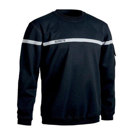 Sweat A10 Equipment SÉCU-ONE Sûreté à mention brodée et poche à stylos
