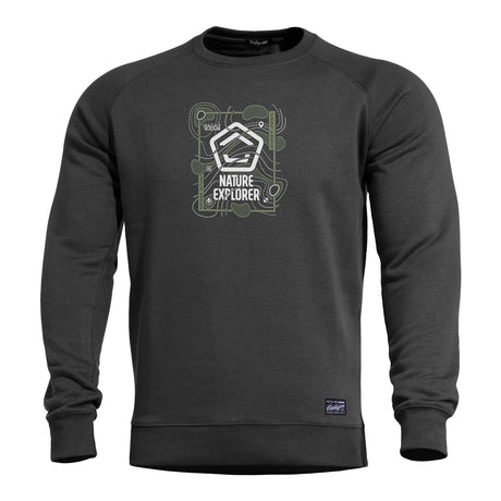 Sweat Pentagon Hawk Nature Explorer coton-polyester envers gratté respirant