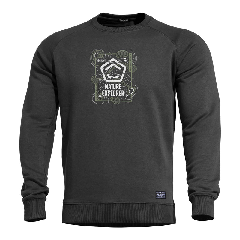 Sweat Pentagon Hawk Nature Explorer coton-polyester envers gratté respirant