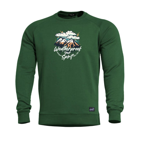 Sweat Pentagon Hawk Weatherproof coton-polyester col et poignets élastiques