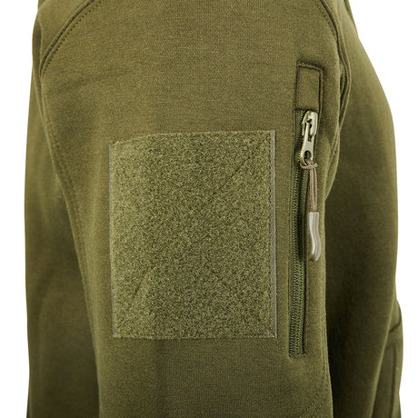 Sweat à capuche Ares à fermeture à glissière polycoton 350 g/m² poches fermées