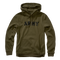 Sweat à capuche Brandit Army molleton gratté 270 g/m² avec marquage sur la poitrine