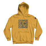 Sweat à capuche CloMod Twirl en coton polyester avec intérieur gratté et coutures plates