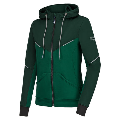 Sweat à capuche Haix Zip Hoodie polyester extensible bords-côtes 225 g/m2 630 g