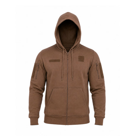 Sweat à capuche OPEX Spider 60 % coton 325 g/m² à fermeture éclair et poches manches