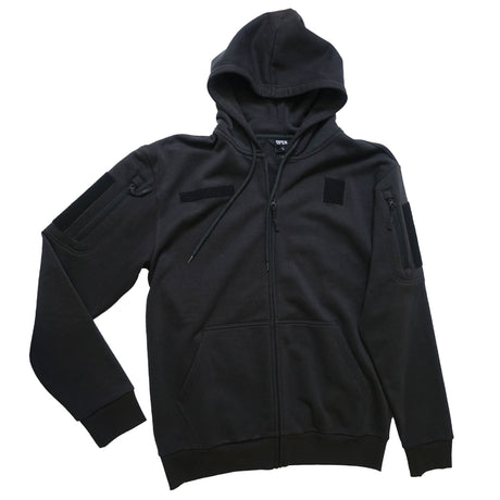 Sweat à capuche OPEX Spider 60 % coton 325 g/m² à fermeture éclair et poches manches