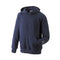 Sweat à capuche enfant Haix 100 % coton logo en relief fabrication européenne 40 °C