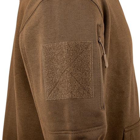 Sweat à glissière Ares French Army polycoton 350 g/m² brodé dos et drapeau manche