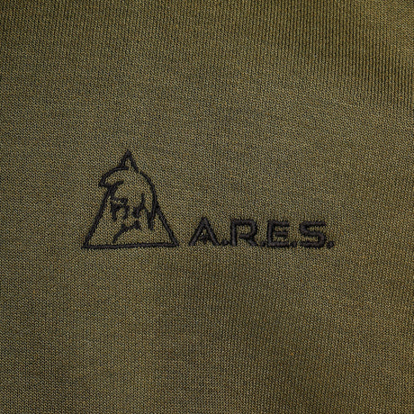 Sweat à glissière Ares French Army polycoton 350 g/m² brodé dos et drapeau manche