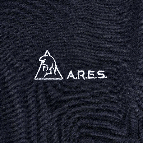 Sweat à glissière Ares French Forces polycoton 350 g/m² broderie dorsale et drapeau