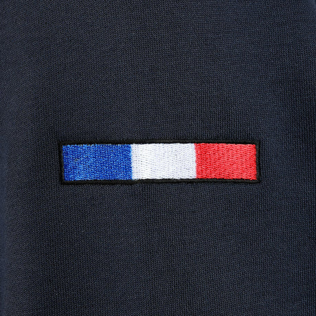 Sweat à glissière Ares French Forces polycoton 350 g/m² broderie dorsale et drapeau