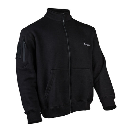 Sweat à glissière Ares French Forces polycoton 350 g/m² broderie dorsale et drapeau