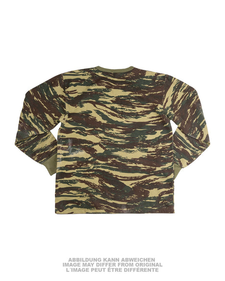 Sweat de l'armée grecque en coton et microfibre, surplus militaire d'occasion, lot de 5