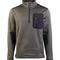 Sweat polaire Mil-Tec stretch zippé avec renforts aux coudes et à la poitrine
