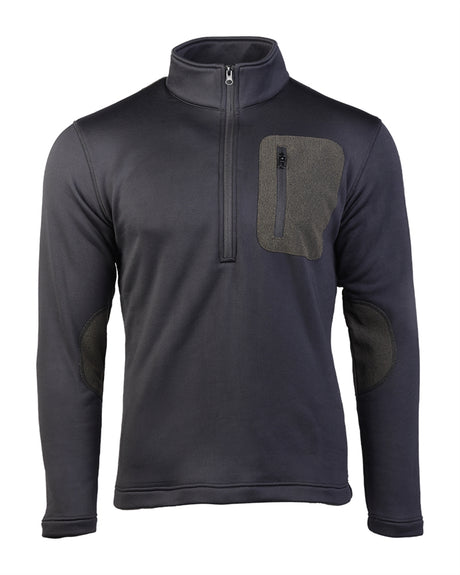 Sweat polaire Mil-Tec stretch zippé avec renforts aux coudes et à la poitrine