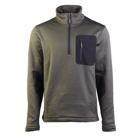 Sweat polaire Mil-Tec stretch zippé avec renforts aux coudes et à la poitrine