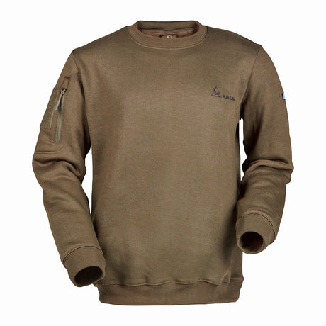 Sweat-shirt Ares col rond polycoton 350 g/m² brodé FRENCH ARMY au dos