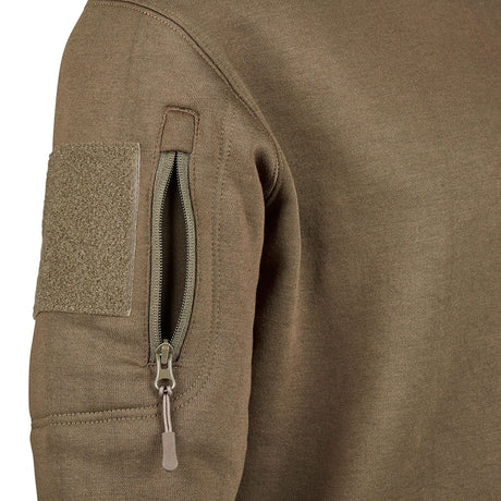 Sweat-shirt Ares col rond polycoton 350 g/m² brodé FRENCH ARMY au dos
