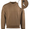 Sweat tactique Mil-Tec col rond en coton-polyester avec deux poches bras supérieur et passage écouteurs
