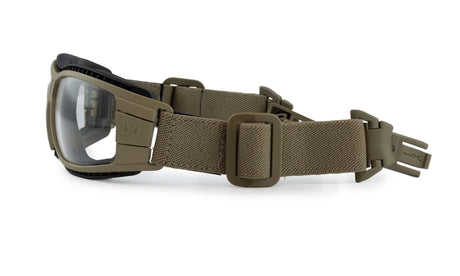 Système de fixation sur rails ARC Wiley X pour masque WX Lynx montage sur casque